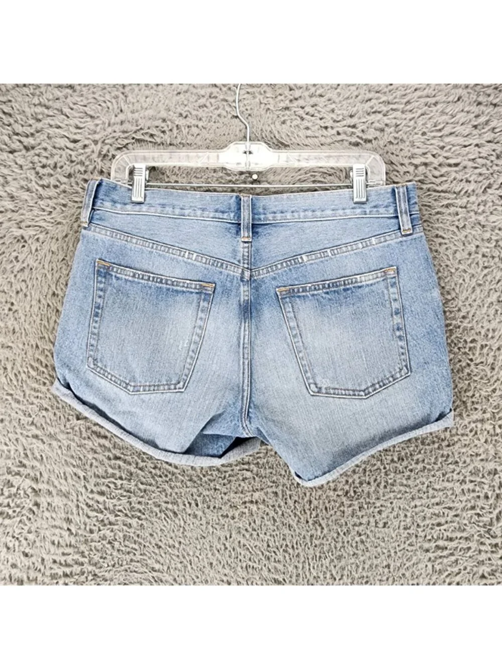 J. Crew Shorts Womens 28 Blue 100% Cotton Denim Cutoff Jorts